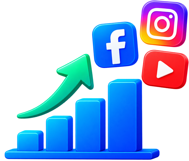 Digital marketing illustration